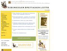 Tablet Screenshot of forum.aidinkielenopettajainliitto.fi